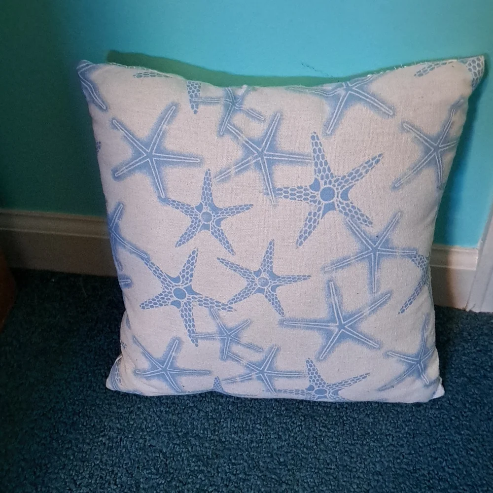 Eclectic Starfish Pillow